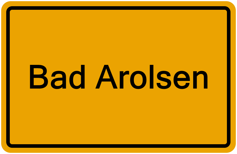 Handelsregisterauszug Bad Arolsen